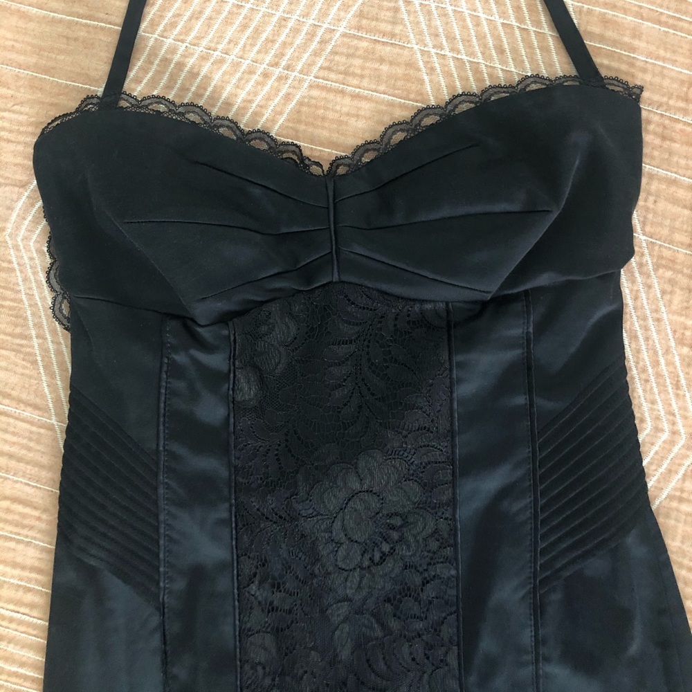 Bebe Italian silk dress